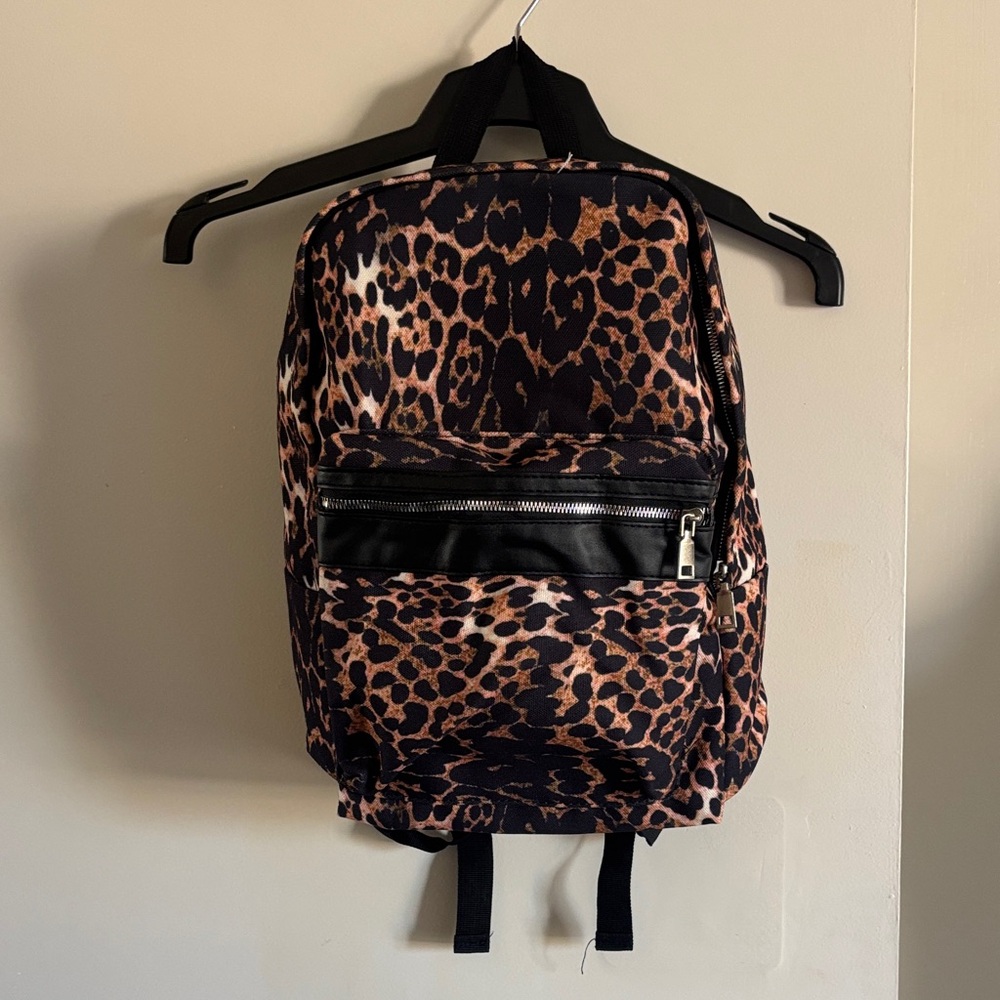 Leopard Print Women's Backpack